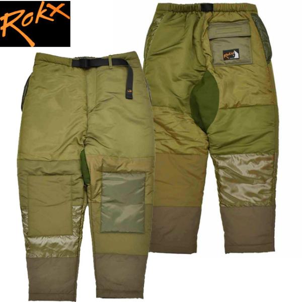 ロックス パディングミリタリーパンツ by コサエルズ マテリアルリユース ROKX 21RX-P6...