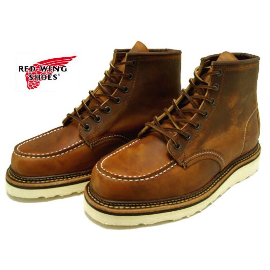 RED WING レッドウィング レッドウイング 1907 Uチップ アンティーク加工 カッパー I...