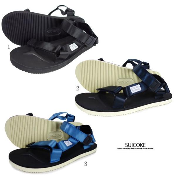 SUICOKE スイコック DEPA メンズ レディース ストラップ サンダル ビブラムソール