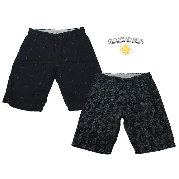 【SALE】 SUNNY SPORTS サニースポーツ ジャガード 柄物 ショートパンツ
