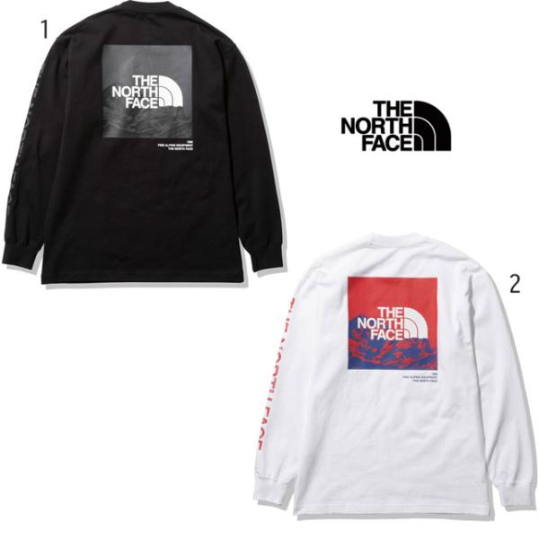 ザ・ノース・フェイス ロングスリーブ グラフィックティー メンズ 長袖 プリントT ロンT NT32...