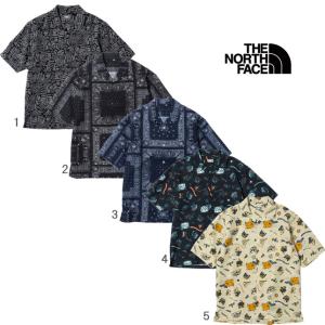 ノースフェイス THE NORTH FACE 半袖 アロハシャツ キャンプ柄 L Amazon | [ザノースフェイス] ショートスリーブアロハベント