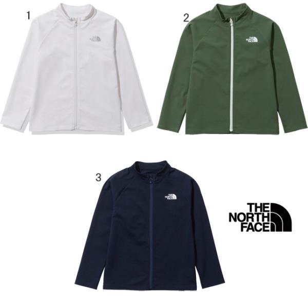 ザ・ノース・フェイス ロングスリーブサンシェードフルジップジャケット キッズ NTJ12340 水着...