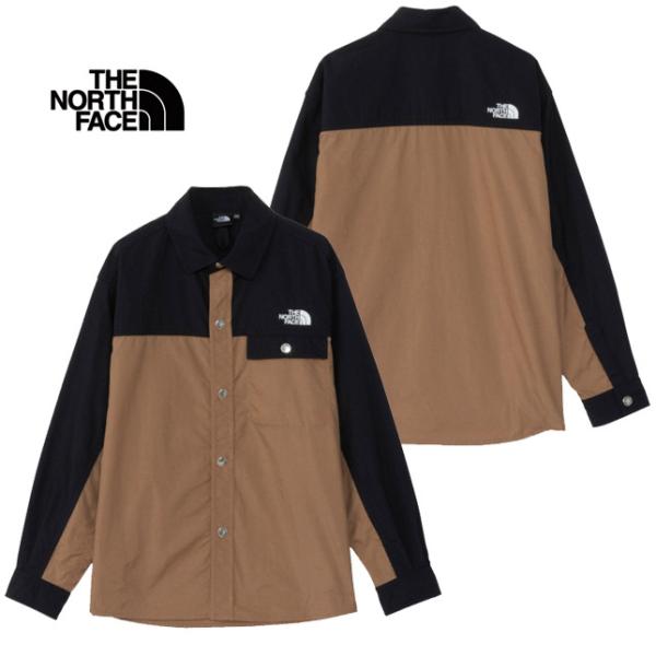 ザ・ノース・フェイス ロングスリーブヌプシシャツ キッズ NRJ62322 シャツジャケット ジュニ...