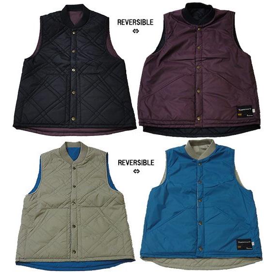 タウンクラフト キルティング リバーシブル ベスト TOWN CRAFT J.C.PENNEYS