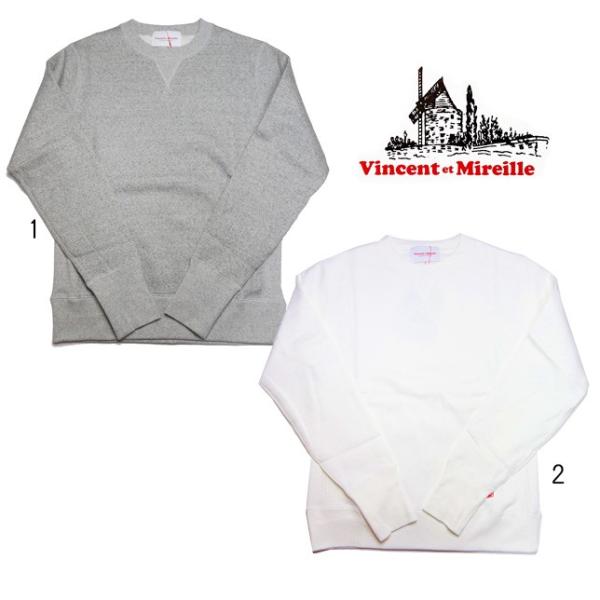 VINCENT ET MIREILLE ヴァンソン エ ミレイユ ロングスリーブ クルネック スウェ...