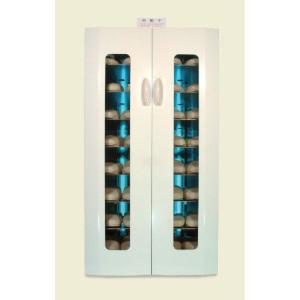 殺菌灯付きスリッパ収納 殺菌灯スリッパ棚 0-5614-01 家具・インテリア