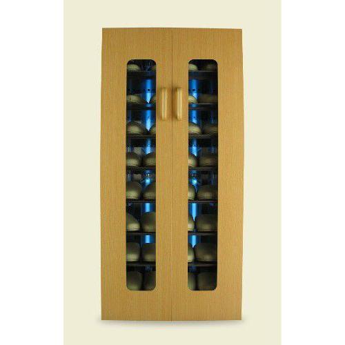 スリッパ殺菌ディスペンサー　UVクリーン エクセレントダブル 16足仕様【オリエンタルチェリー】