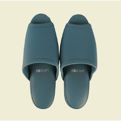 抗菌スリッパ大人用 前開　グリーン（26cm）