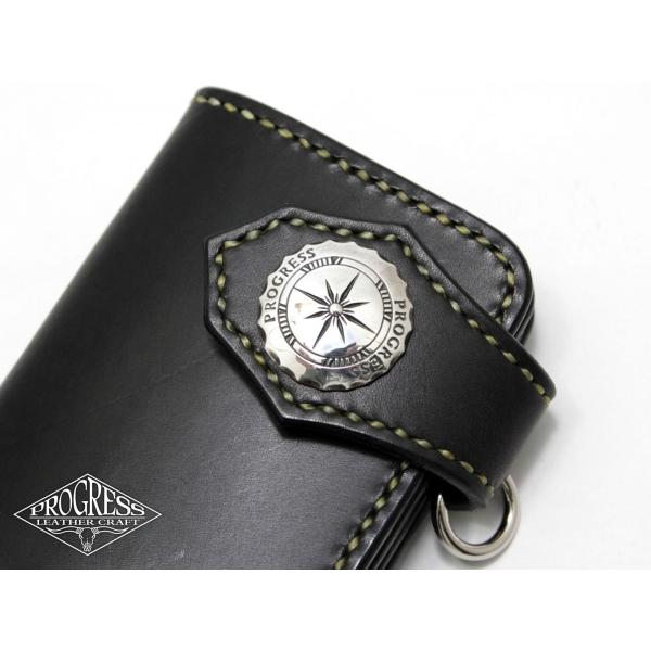 追加オプション フラップ #03 ロングウォレット 追加パーツ フラップ追加 サドルレザー 栃木レザ...