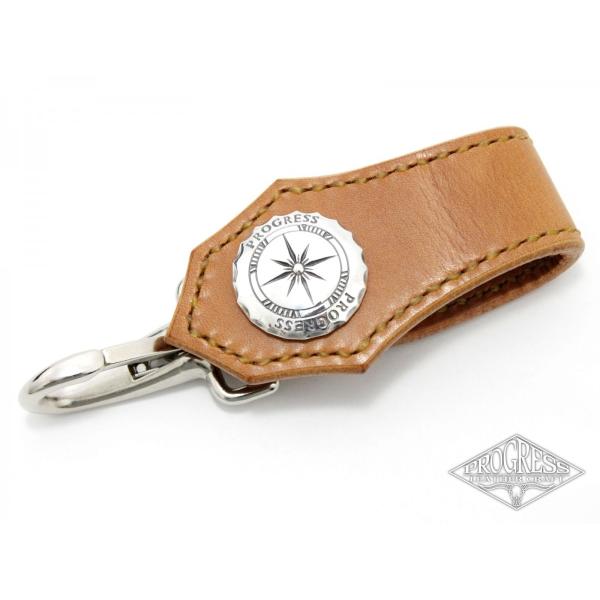 ベルトキーホルダーTypeC 栃木レザー サドルレザー 3種類 ナスカン ハンドメイド