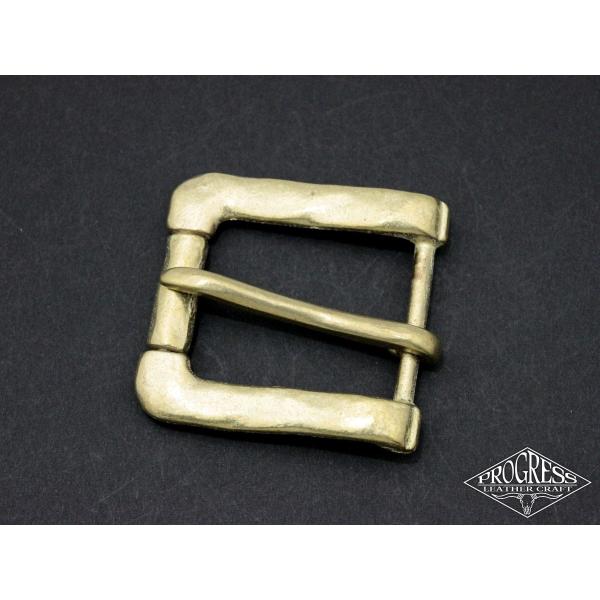 真鍮無垢　回転バックル40mm