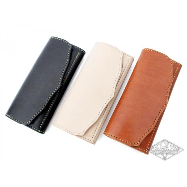 L-ロングウォレット 栃木レザー サドルレザー 使い勝手のいい たっぷりカード収納