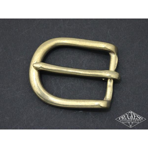 真鍮無垢　Sバックル40mm