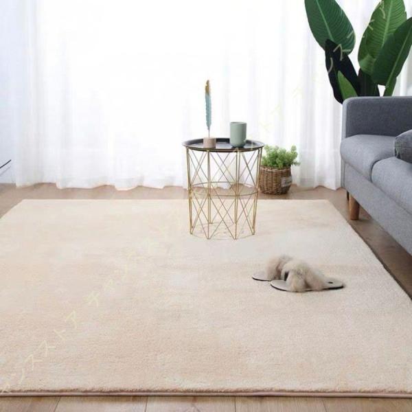 シャギーラグ ラグマット 6畳 リビング ダイニング 北欧 シンプル ラグ 洗える カーペット 冬用...