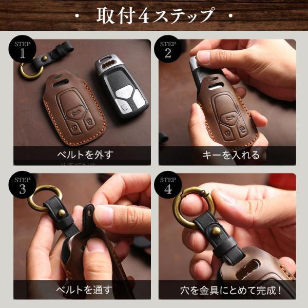 スマートキーケース トヨタ TOYOTA ノア ヴォクシー ボクシー 革 シエンタ キーカバー 新型...