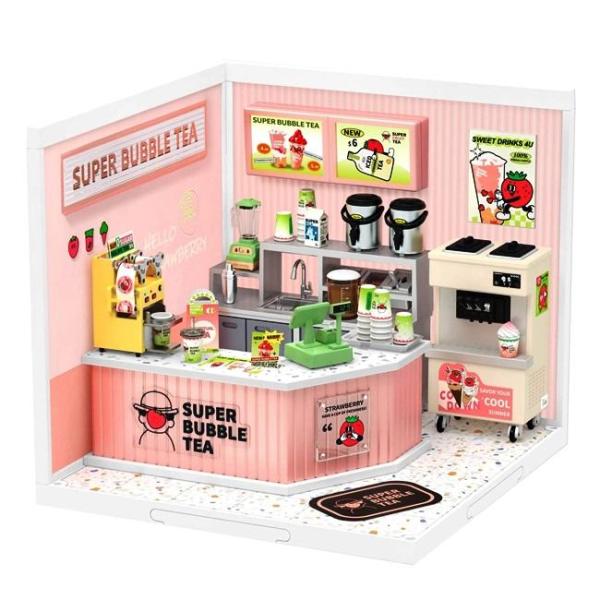 DIY つくるんです！ タピオカスタンド  | ミニチュアハウスキット ドールハウス