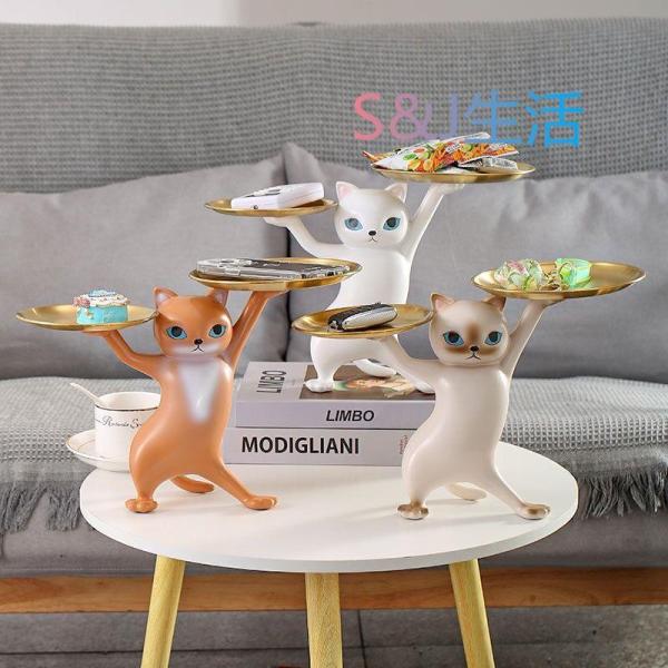 テーブル 置物 猫 サイドテーブル ミニテーブル ネコちゃん CAT キャット テレワーク おしゃれ...