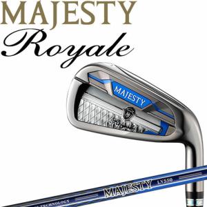 マジェスティ ロイヤル アイアン LV550 カーボン 単品 1本 ＃5 Aw Sw 最新モデル MAJESTY Royale LV550 シャフト ゴルフ ヘッドカバー付き 正規品｜progress1966