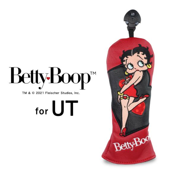 Betty Boop TM  ベティー ブープ ヘッドカバー ユーティリティ用 OHC0005 キャ...