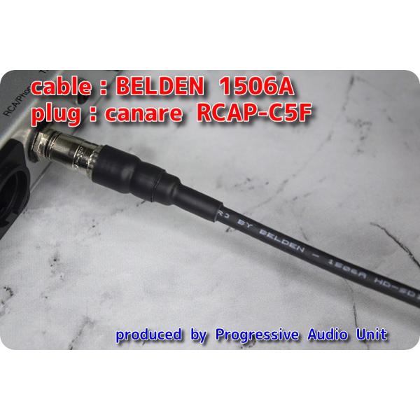 BELDEN1506A+Canare(RCAP-C5F)/0.95m