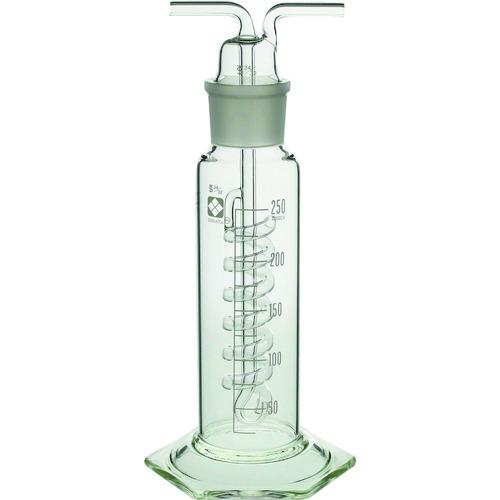 柴田科学 014610-250 共通摺合 ガス洗浄瓶 ウォルター式 250mL