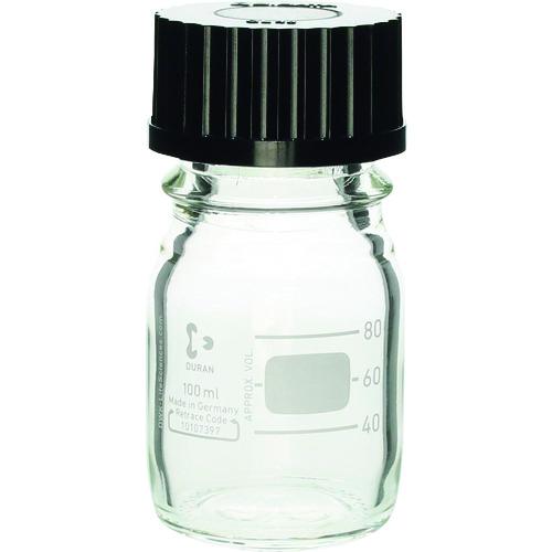 柴田科学 016060-1002A ネジ口瓶 ファーメンター用 100mL 10入