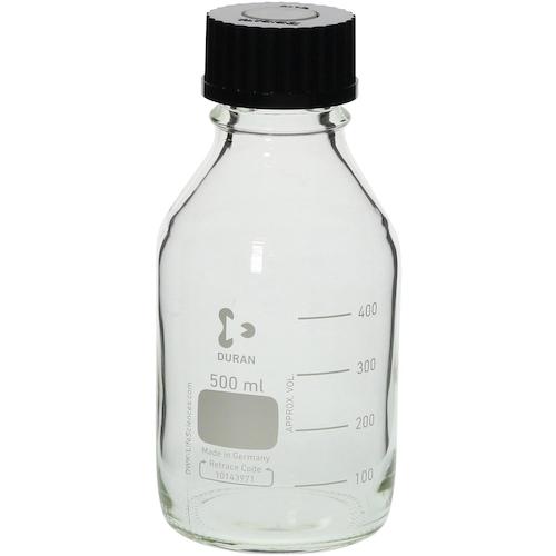 柴田科学 016060-5002A ネジ口瓶 ファーメンター用 500mL 10入