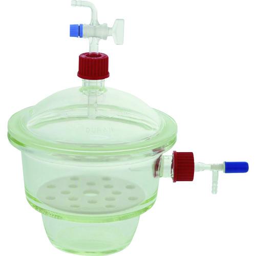 柴田科学 017440-150 ネジ口デシケーター上横口 150mm