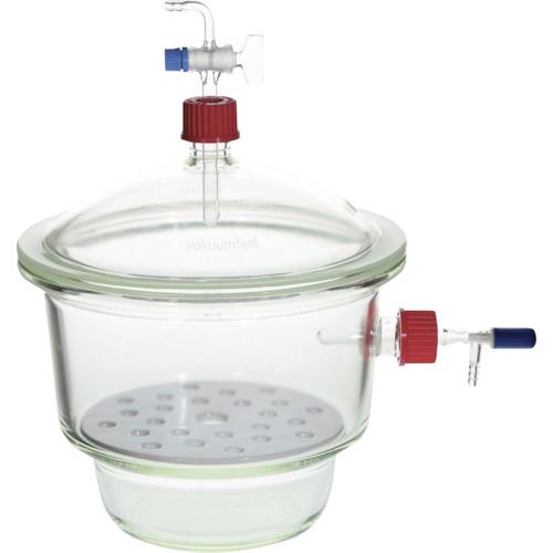 柴田科学 017440-200 ネジ口デシケーター上横口 200mm