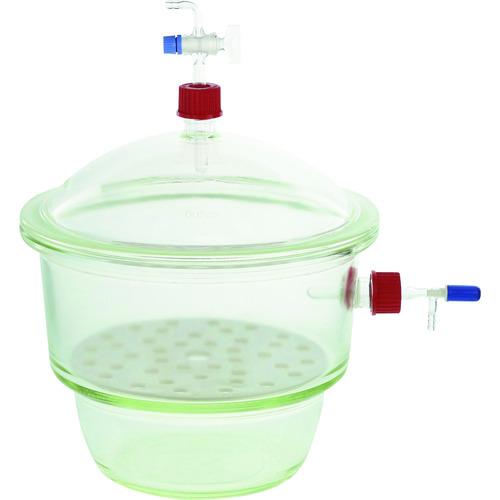 柴田科学 017440-250 ネジ口デシケーター上横口 250mm