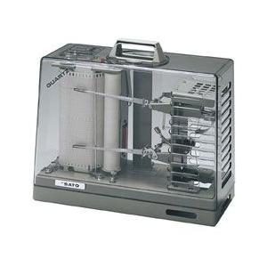 佐藤計量器 NO.7012-00 オーロラ90 III型 温湿度記録計 3ヶ月用記録紙付 SATO