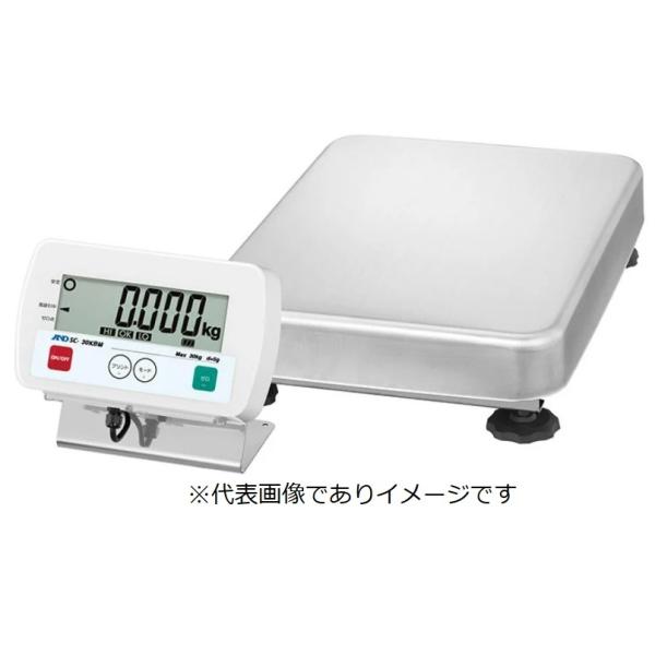 (直送) A&amp;D SC-150KBL-K 防水デジタル台はかり3級 検定付 防塵 IP68 ひょう量...