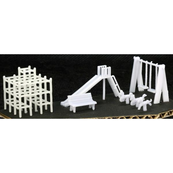 DP74　公園各2セット　1/144~1/150スケール　３Ｄプリンターシリーズ