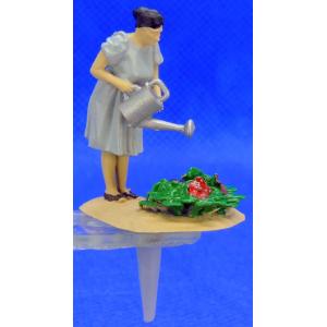 ＧＭ105　農婦の人々・2　園芸用ピン付きフィギュア＜約1/60〜フリースケール＞