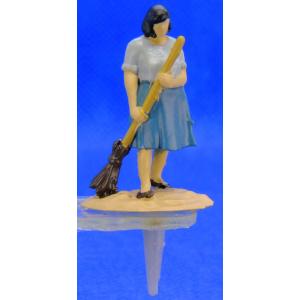 ＧＭ108　農婦の人々・5　園芸用ピン付きフィギュア＜約1/60〜フリースケール＞