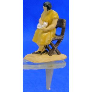 ＧＭ109　農婦の人々・6　園芸用ピン付きフィギュア＜約1/60〜フリースケール＞
