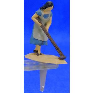 ＧＭ113　農婦の人々・10　園芸用ピン付きフィギュア＜約1/60〜フリースケール＞