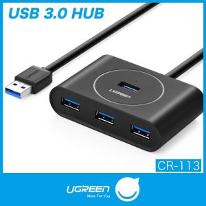 USBハブ USB3.0 増設 分配器 4ポート 送料無料 USB 3.0 ハブ hub PS4/Surface/MacBook対応 USB3.0高速ハブ CR113