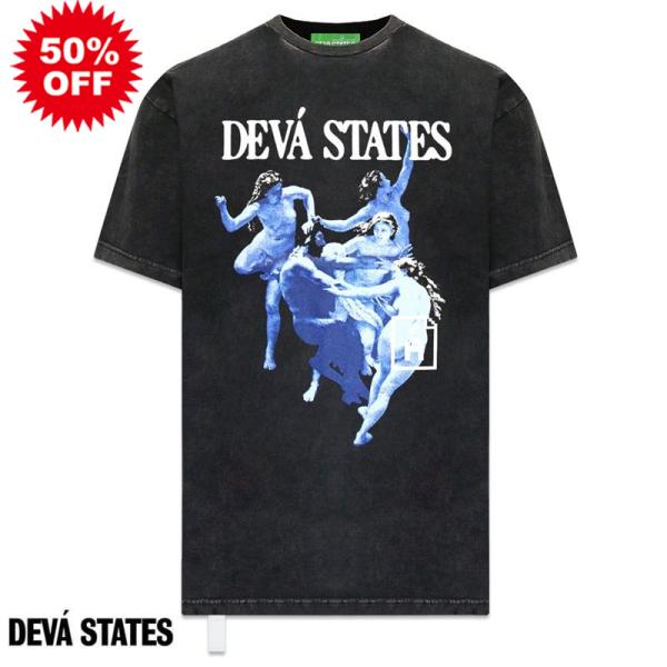 50%OFF DEVA STATES 半袖Tシャツ　BLACK