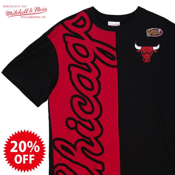 MITCHELL&amp;NESS シカゴ・ブルズ NBA バスケットボール Tシャツ