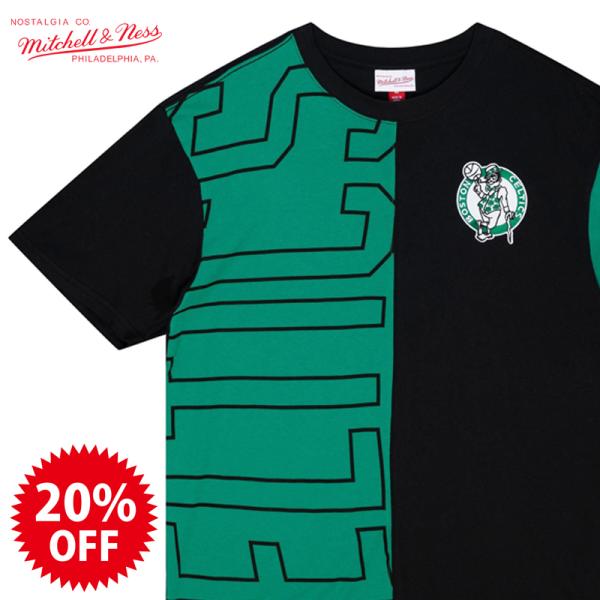 MITCHELL&amp;NESS ボストン・セルティックス NBA バスケットボール Tシャツ