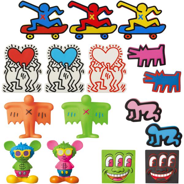 MINI VCD KEITH HARING #3 Skateboarder / With Heart...