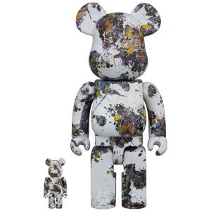 BE@RBRICK Jackson Pollock Studio(SPLASH) 100％ &amp; 400％