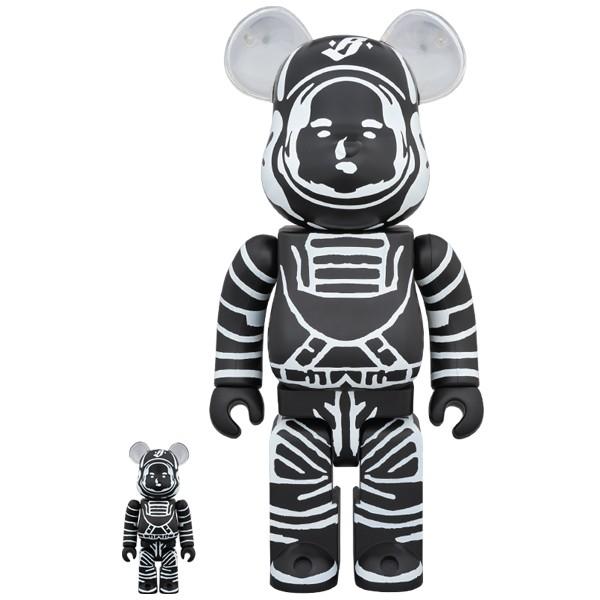 BE@RBRICK BILLIONAIRE BOYS CLUB ASTRONAUT BLACK 10...