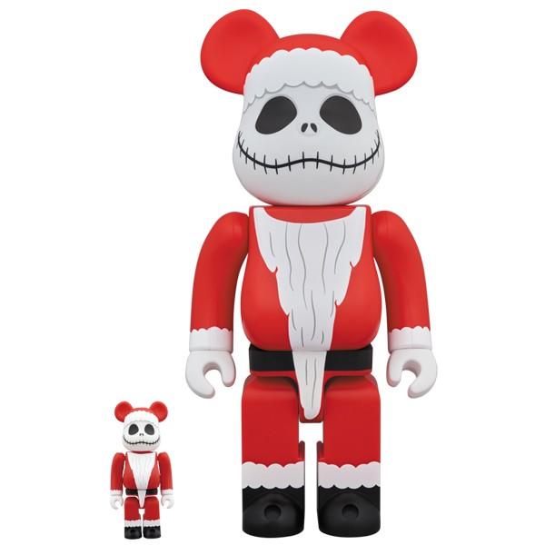 BE@RBRICK SANTA JACK 100％ &amp; 400％