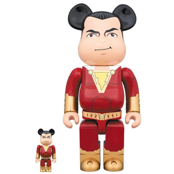 BE@RBRICK SHAZAM! 100％ &amp; 400％