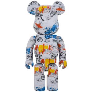 STUSSY - STUSSY ステューシー × メディコムトイ BE＠RBRICK ベアブリック 1000% WORLD TOUR 2006 ブラック 正規品 / 29506 STUSSY - STUSSY ステューシー × メディコムトイ BE＠RBRICK