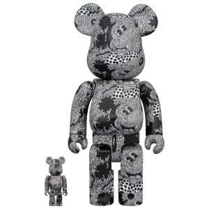 BE@RBRICK Keith Haring Mickey Mouse 100％ & 400％