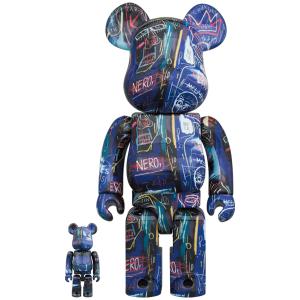 BE@RBRICK JEAN-MICHEL BASQUIAT #7 100％ & 400％